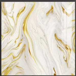 Wallpaper Modern Marble Waterproof Self-Adhesive Vinyl Wall Covering Geometric Decorative Film Suitable for Living Room Bedrooms