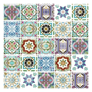 Wallpaper Peel and Stick 3D Wall Tiles for Living Room