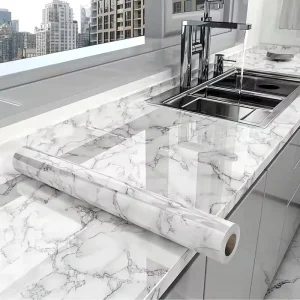 Wallpaper Peel and Stick Marble Wall Sticker Self Adhesive Wall Panel Wall Paper Sticker Para Pared De Papel Tapiz