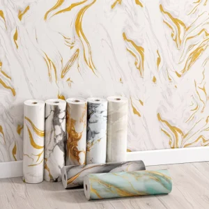 Wallpaper Vinyl Peel and Stick Thicken Grille Wallpaper Self Adhesive Wall Panel for Decoration Background Wall