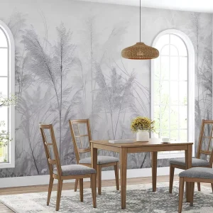 Wallpaper Wall Murals a Picture Composed of Grasslands and Flowers Is Used in Bedrooms Living Rooms