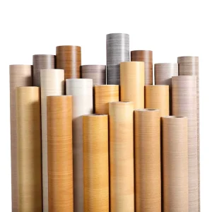 Wallpaper for Home Roll Wood Self Adhesive Film for Kitchen Cover Door Wooden Sticker