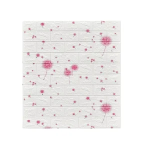 Wallpapers 3D Multicolor Brick Self Adhesive Home Mural Wallpaper Sticker Wallpaper