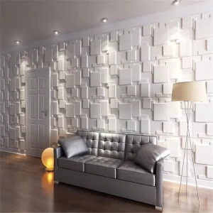 Water proof DIY Fashionable Wall Decor 3D Wallpaper 3D Wall Panel