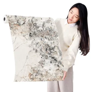 Waterproof 3D Printed Wallpaper Home Decorative Wall Paper Films in Tile Design for Bathroom Toilet Kitchen Bedroom