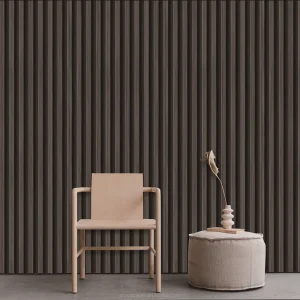 Waterproof 3D Wooden Wallpaper Peel Stick Self-adhesive Vinyl Wallpaper Stripes Panel Wood Pattern Wallpapers