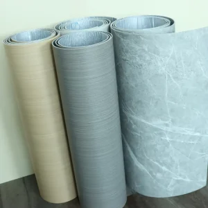Waterproof Adhesive Marble Sticker Kitchen Wallpaper Sticker Oil Proof Marble PVC Vinyl Plate Marbled Sticker