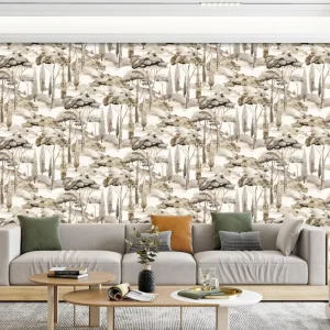 Waterproof Art Wall Commercial Wallpaper Self Adhesive Decorative Wallpaper for Living Room Home Decoration