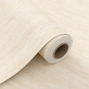 Waterproof Durable Embossed 3D Faux Brick Flexible Stone Wall Decoration Large Roll