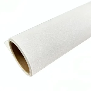 Waterproof ECO Friendly 3D Paper Vinyl Matte Fine Sand Texture Wallpaper Factory Price White Blank Rolls Home Decoration