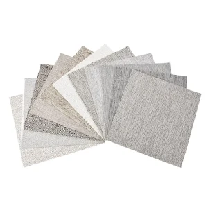 Waterproof Fireproof Non-Woven Vinyl Wallpaper Moisture Resistant Easy Clean Texture Wall Covering Modern Minimalist Bedroom