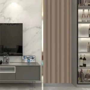 Waterproof Fireproof WPC Fluted Wall Panel for Home Interior Outdoor Custom