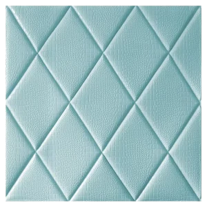 Waterproof Geometric Wall Sticker for Nursery Walls Soft Padded Self-adhesive Wall Tile for Baby Room