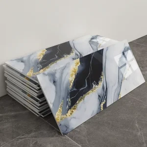 Waterproof Kitchen Bathroom 3D Foam Self Adhesive Marble Wall Tile Sticker Peel and Stick Wallpaper