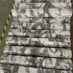 Waterproof Modern Floral PVC Self Adhesive Wallpaper Peel and Stick for Bedroom Household & Entertainment Use