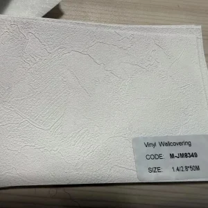 Waterproof & Moisture Proof Vinyl Wallcovering Roll High Quality Printing Easy Installation for Hotel Apartment Household Use