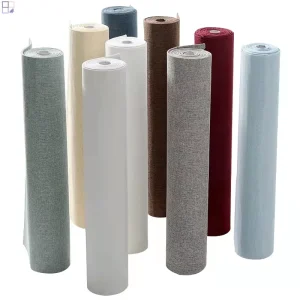 Waterproof PVC Wall Panel Self-Adhesive Wallpaper Rolls 5mm-6mm Thickness Sound Insulation for Living Room Walls