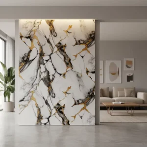 Waterproof Peel & Stick Marble Wallpaper Roll Wall Sticker Marble Designs for Home Wall Decoration