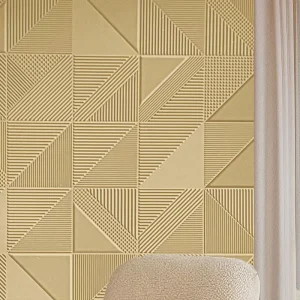 Waterproof Pvc Leather Wall Stickers For Bedroom 3D Leather Wall Tiles For Rental Home 3D Embossed Leather Wall Covering