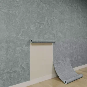Waterproof Removable Vinyl Gray Cement Style Modern Wallpaper Self-adhesive Luxury Wall Sticker for Living Room Home Decor