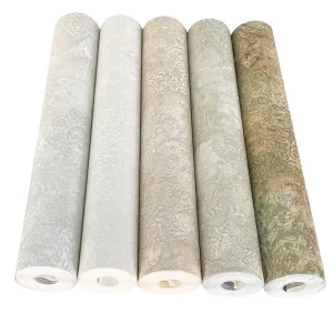 Waterproof Retro Mottled Dark Pattern PVC Wallpaper Household European Style Living Room Bedroom Hotel Office Bar Interior