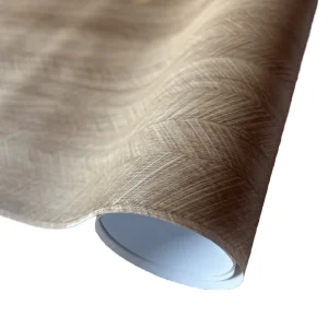 Waterproof Scratch Resistant PVC Wood Film Decorative Furniture Wallpaper Roll for Walls PVC Flooring for Hotels Plywood