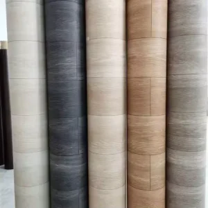 Waterproof Self Adhesive Peel and Stick Luxury Vinyl Plastic Flooring Wood Floor Sticker for Living Room Floor