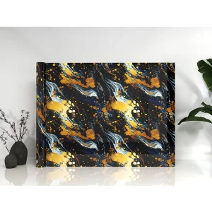 Waterproof Static Resistant Peel and Stick Wallpaper Self-Adhesive Modern Marble Pattern Wall Panels for Hotel Bathroom Home