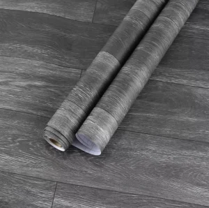 Waterproof Vinyl Flooring Roll Wooden Floor Sticker Wear Resistant Self Adhesive Peel Stick PVC Floor Sticker