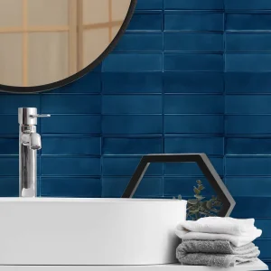 Waterproof Wall Brick 3D Tiles Wallpaper White Peel and Stick Tiles for Bathroom and Kitchen
