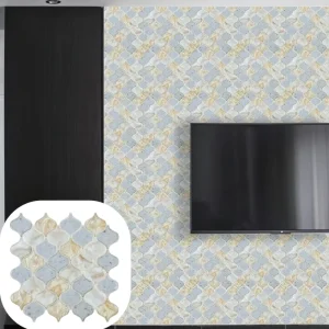 Waterproof Wall Sticker Crystal Glue Wallpaper Can Be Used for 3D Home Decoration
