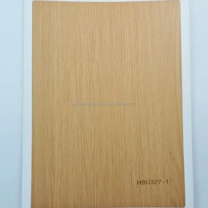 Waterproof Wood Grain PVC Film for Projects Weather & Scratch Resistant for Hotel & Mall Walls