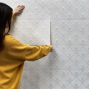 Waterproof and Moisture-proof 3D Self-adhesive Foam Living Room Bedroom TV Background Wallpaper Wall Decoration Sticker