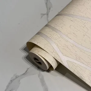Wayon 3D Thick Non woven Paper Wallpaper with Peel and stick Vinyl Detachable Self adhesive Home Decoration Wall Stickers