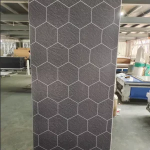 Wear resistant UV Sheet Wall Panel PVC Wall Panel Waterproof Marble Sheet For Bathroom Shower Room