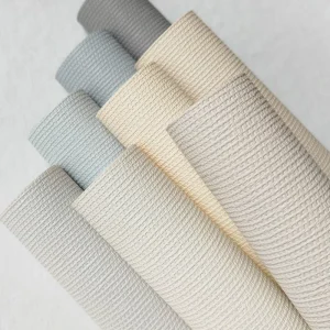 Weaving Texture Non woven Fabric PVC Waterproof Embossed 2.8 meter wide Modern Household Hotel Wall Cloth Wallpaper