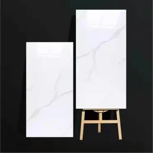 White Porcelain Glazed Luxury Vitrified Floor Tiles 60×120 60X60 Living Room Construction Materials