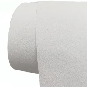 White Printable Wallpaper Roll Waterproof Fire Rated Smooth Surface for Digital Printing (Sample Available)