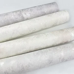White Wallpaper Minimalist Bedroom Living Room Hotel Background Wall Abstract Ice Crack Fabric Wallpaper Wall Mural