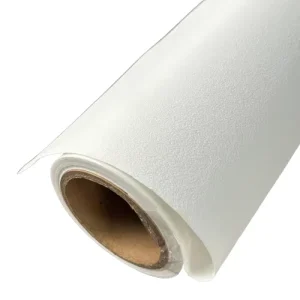 Wide Format Custom Printable Wallpaper Roll Non Woven Coated Fire proof Wall Fabric for Inkjet Digital Print