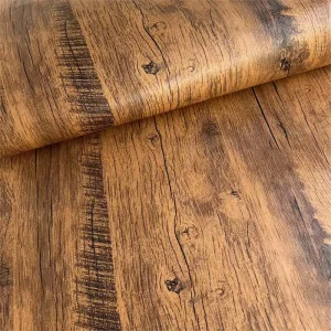Wide Wood Decor Paper for Furniture Waterproof Vinyl Self Adhesive PVC Kitchen Cabinet Door Wallpaper Decor Protective Film