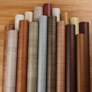 Wood Grain 3D PVC Wallpaper Wall Stickers Waterproof & ECO Friendly Household & Administration Use