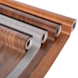 Wood Grain Geometric Modern Kitchen Bathroom Living Room Bedroom School Household Waterproof Moisture Proof Self Adhesive PVC