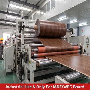 Wood Grain PVC Decorative Film for Vacuum Press Laminating Embossed Wooden Texture PVC Foil Roll for Wall Panel Door Furniture