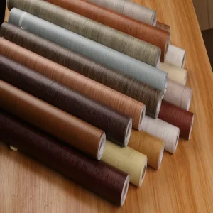 Wood Grain PVC Vinyl Self Adhesive Wall Panels 4ft Wallpaper Contact Paper for Door Stickers for Staircase Bathroom 120CM Width