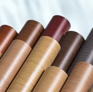 Wood Sticker Vinyl Kitchen Cabinet Bedroom Furniture Renovation Waterproof Decor Self Adhesive Wallpaper