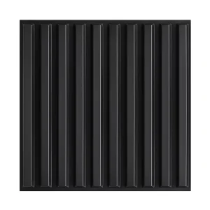 Wood Stripe Waterproof Black Color Relief Decoration PVC Vinyl Self Adhesive Peel and Stick Wall Paper Sticker Wallpaper