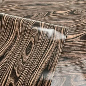 Wood Texture 3D Wall Stickers Peel and Stick 24 Inch x 118 Inch PVC Wallpaper Rolls