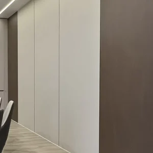 Wood Texture Bamboo Charcoal Wood Veneer Wall Panel