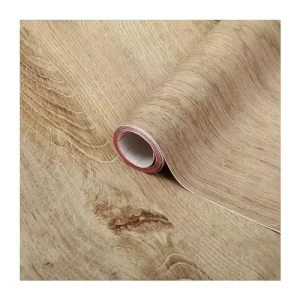 Wood Texture Self Adhesive Wallpaper Peel Stick Wall Paper Furniture Sticker Cabinet Wardrobe Door Renovation Vinyl Film